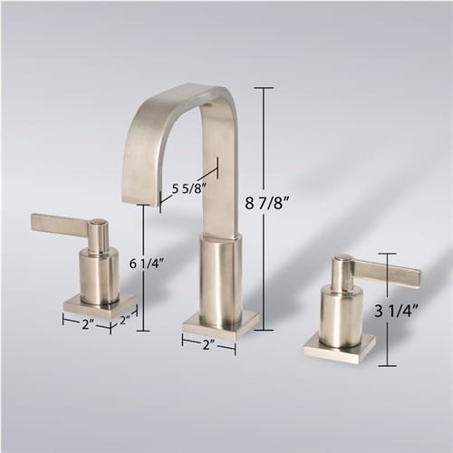 Смеситель для раковины с раздельными розетками Fontana Showers FSF2015 ARCH-00068897 - Вид №2