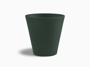 Круглый полиэтиленовый садовый горшок