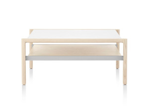 Деревянный прямоугольный журнальный столик