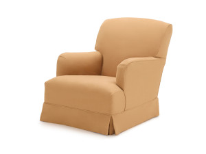 Тканевое кресло с подлокотниками