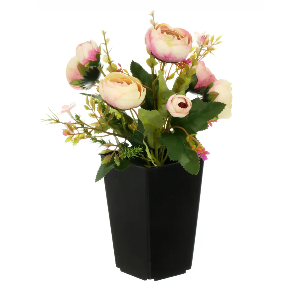 89356240 Искусственное растение в горшке камелия h30 см цвет розовый STLM-0949621 Santreyd  - Вид №2