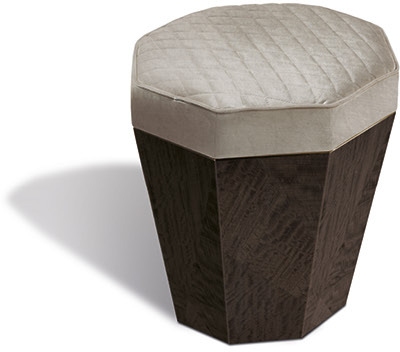 5999 Infinity пуф для туалетного столика c деревянным основанием - giorgio collection