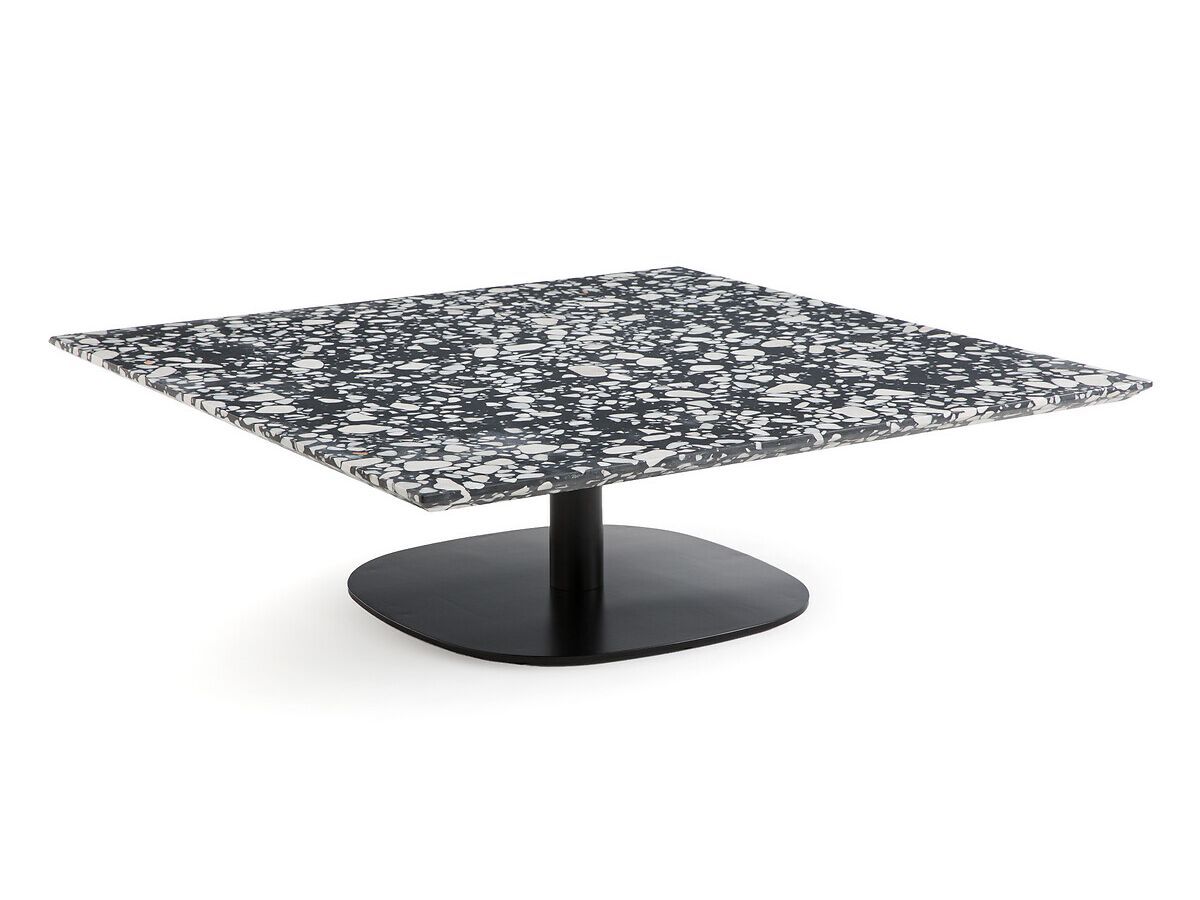 Низкий квадратный журнальный столик в венецианском терраццо AMPM STONI ARCH-00047524