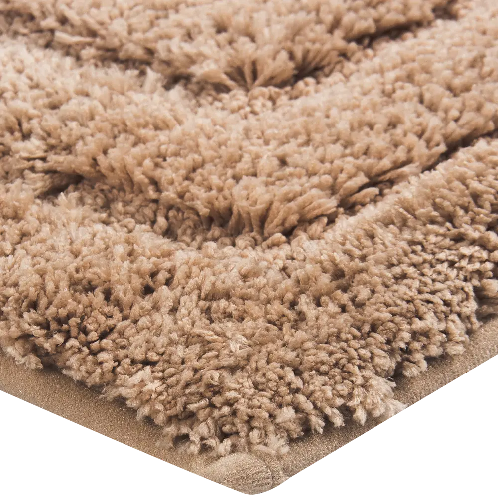 Коврик для ванной комнаты Grampus 45х65 см цвет бежевый STLM-2078403 - Вид №1