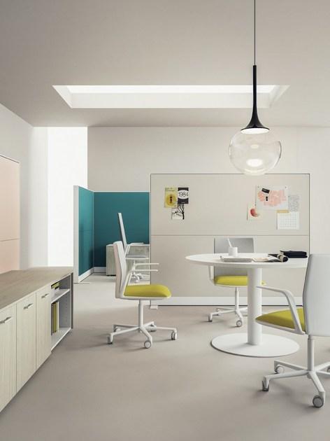 PROF Отдельностоящая модульная офисная перегородка из дерева Openwall sun-id-1512114 - Вид №33