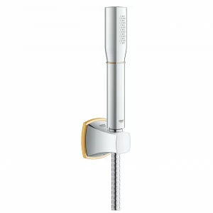 Душевой набор GROHE Rainshower Grandera 1 режим, хром/золото (27993IG0)