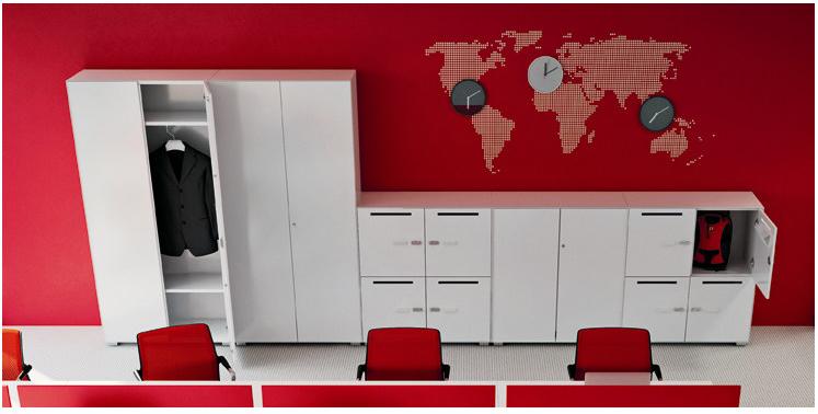 Dieffebi Металлическая офисная мебель / шкафчик Primo lockers 6prak80 - Вид №3