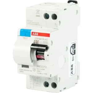 Дифференциальный автомат ABB DSH941R 1P N C10 А 30 мА 4.5 кА АС 2CSR145001R1104 12486693 STLM-2124321