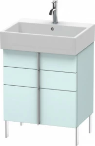 VA658500909 Vero Air Тумбочка напольная Светло-голубой матовый декор