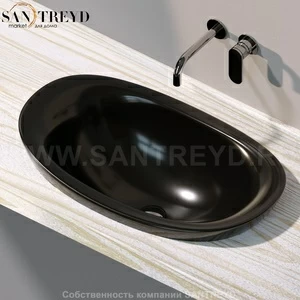 IO42759017 Накладная раковина под столешницу  овальная Ceramica Flaminia IO e SI
