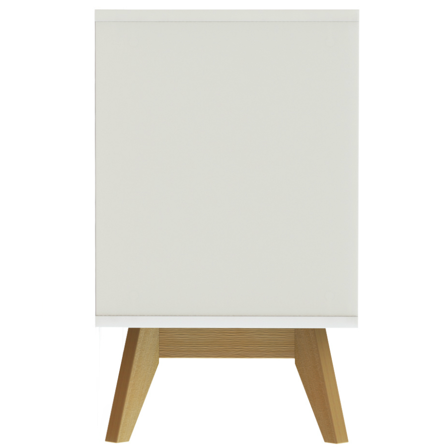 Сервант Tenzo Bess, 72х170х43 см, дуб, белый 2175001 - Вид №5