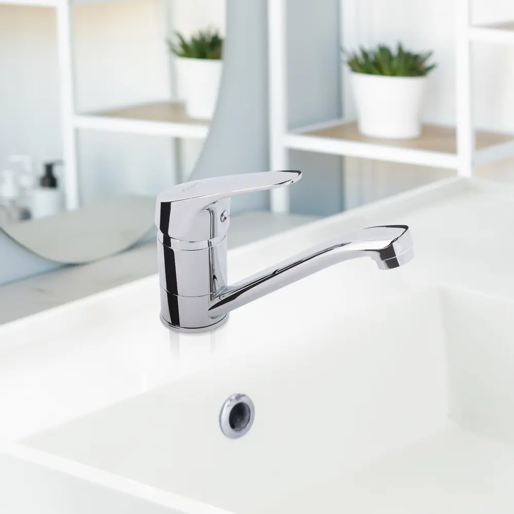 Santreyd Orta PV2402 — элегантный смеситель для раковины с коротким изливом 89358558 STLM-0970370 - Вид №4