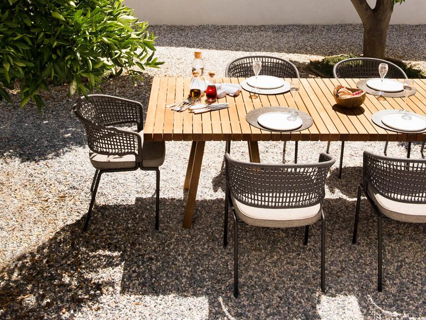 TRIBÙ Садовый стул с подлокотниками Ctr 01118 - Вид №6