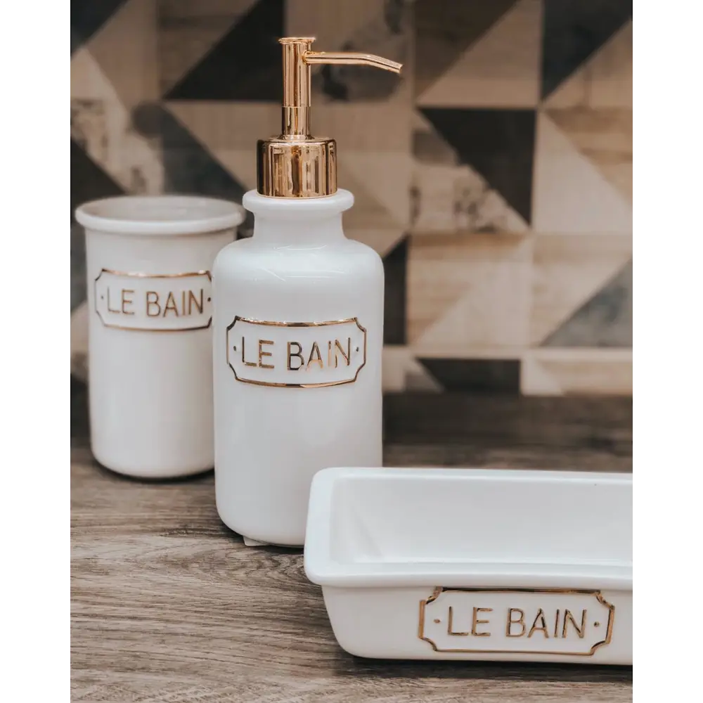 Мыльница Wess Le Bain Blanc керамика цвет белый 82260758 STLM-2137612 - Вид №7
