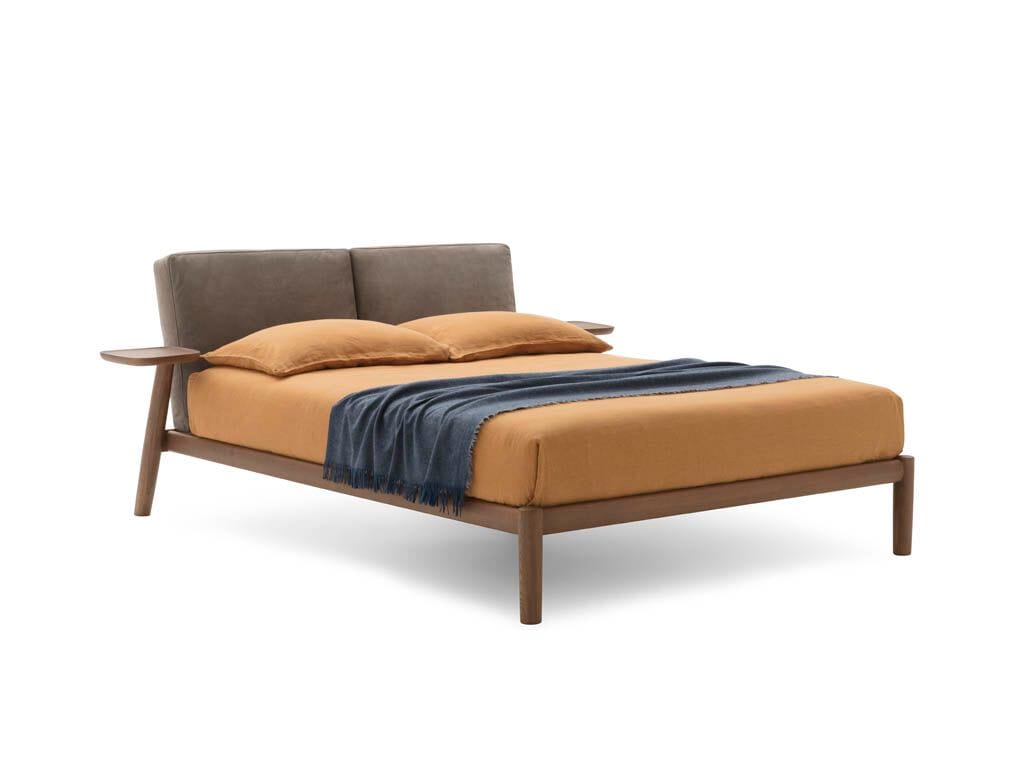 Кровать из массива дерева со встроенными тумбочками Pianca DIONISO ARCH-00089459