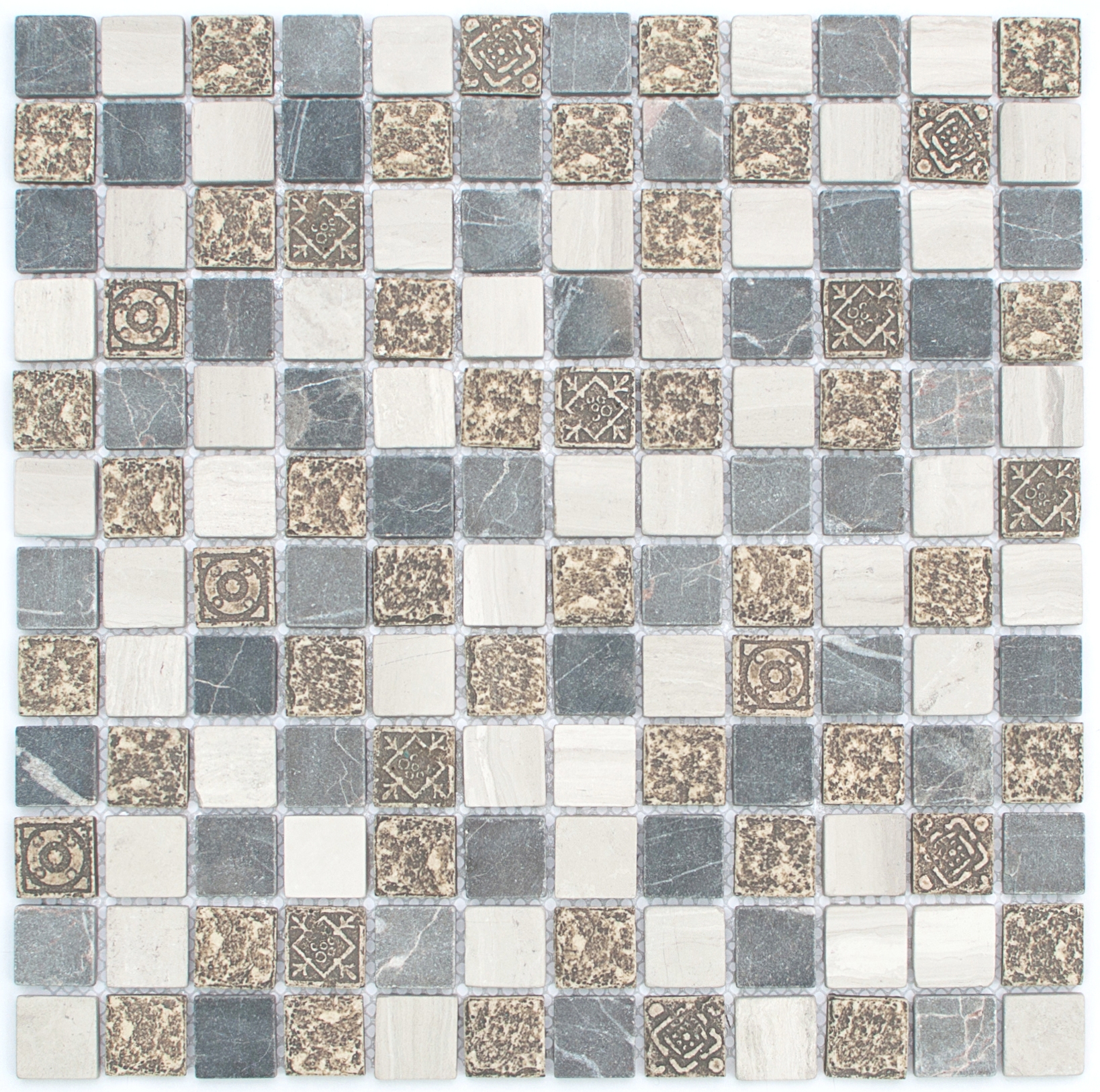 Мозаика из натурального камня K-736 SN-Mosaic Stone 