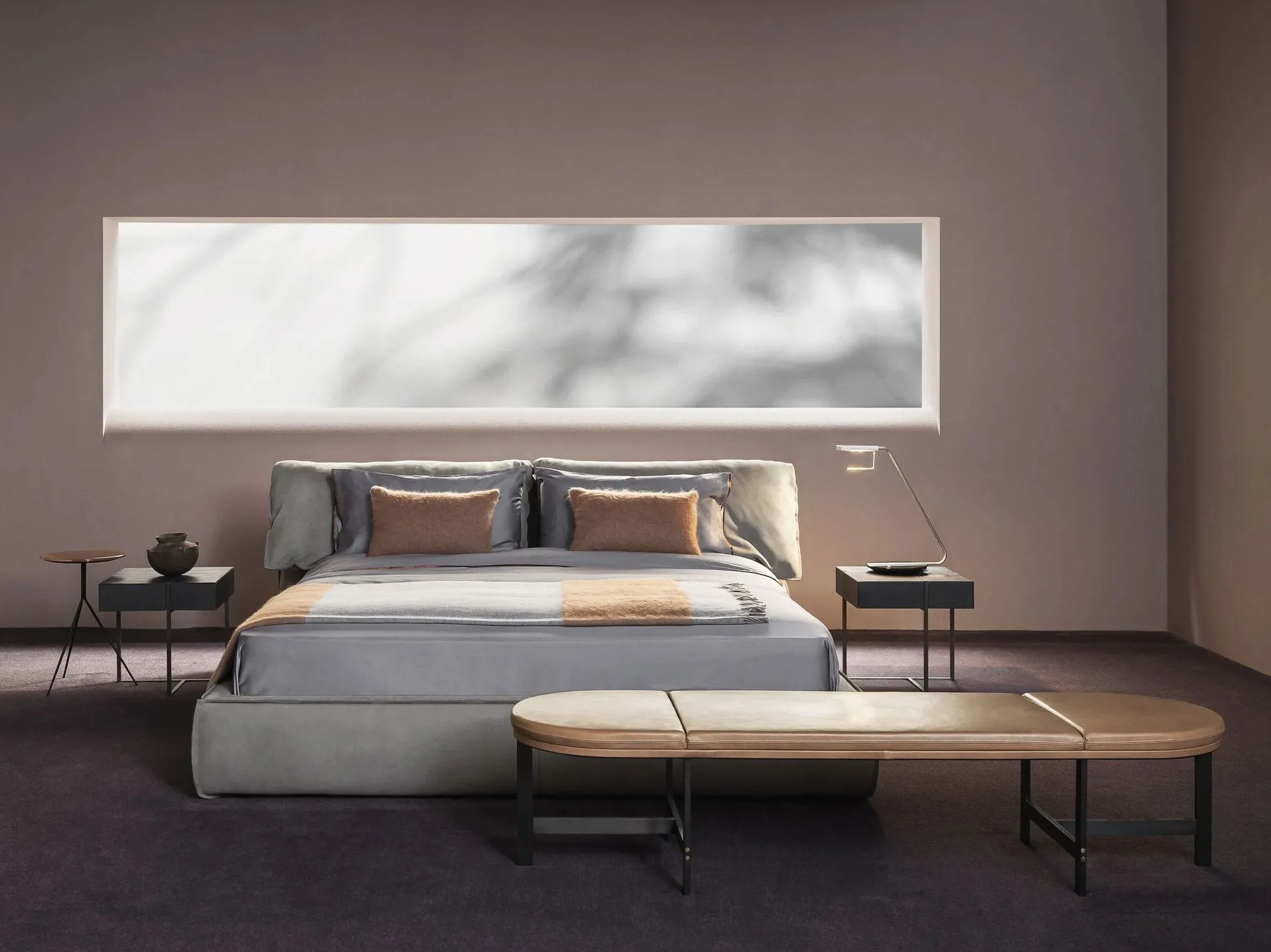 Мягкая двуспальная кровать Baxter Касабланка ARCH-00062186 - Вид №3