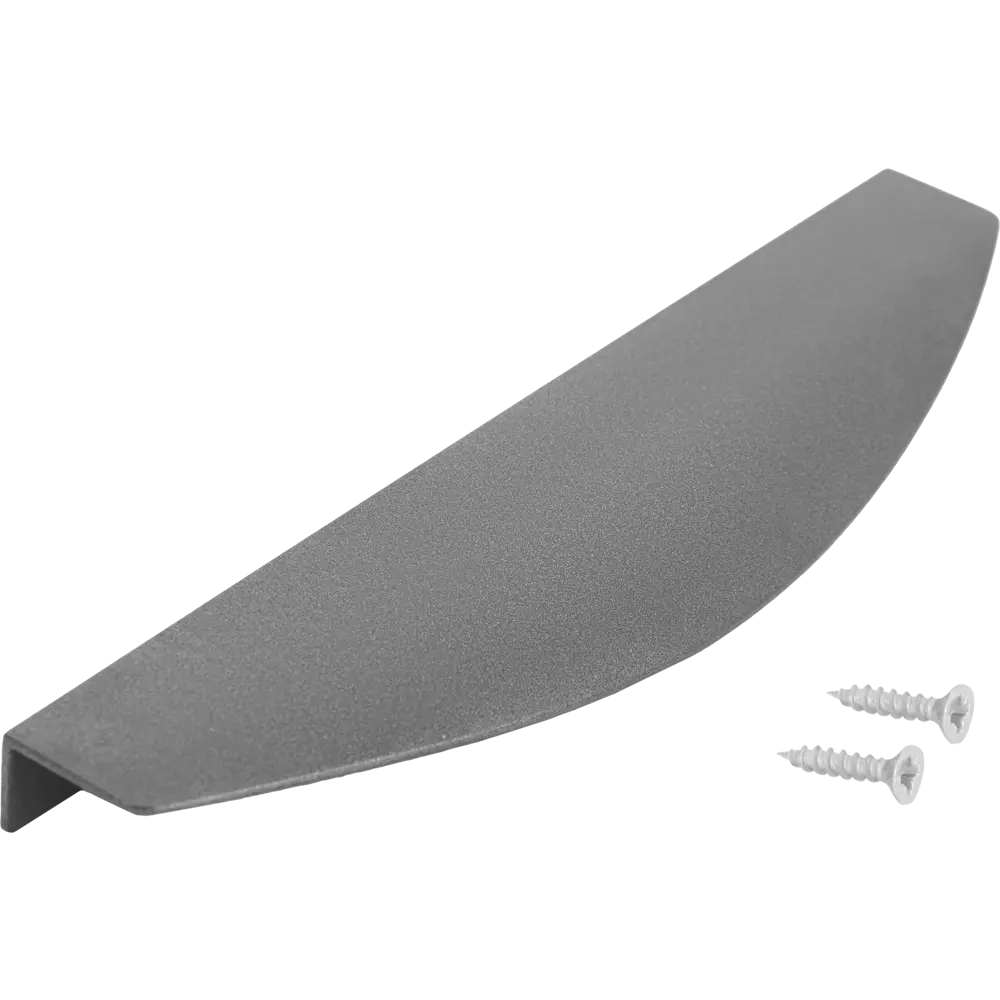 Мебельная ручка-профиль графит 160 мм Jet STLM-2058462 - Вид №2