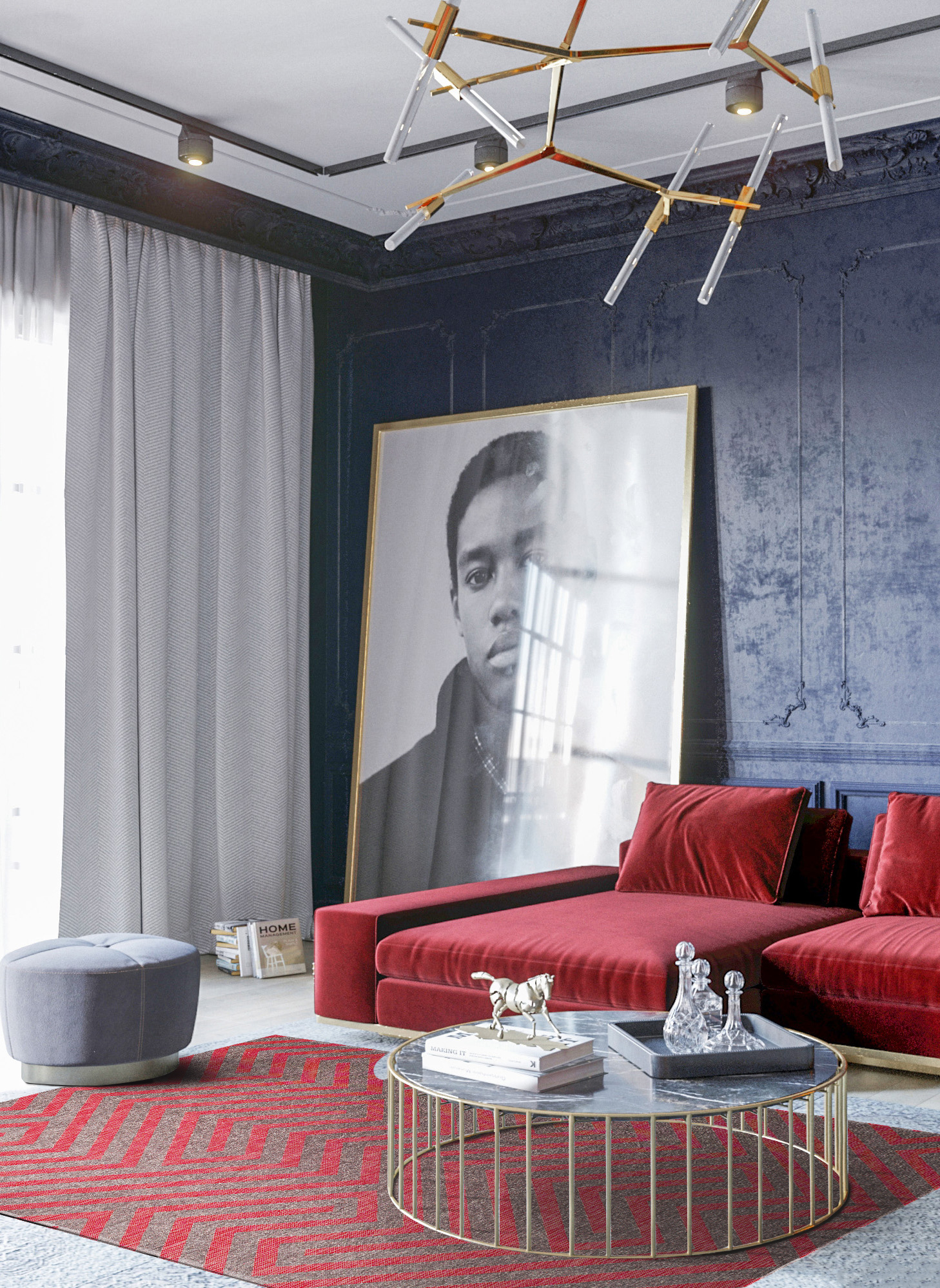 COLORISTICA Form Acrive 160x230 Ковры  160 X 230  Красный  - Вид №5