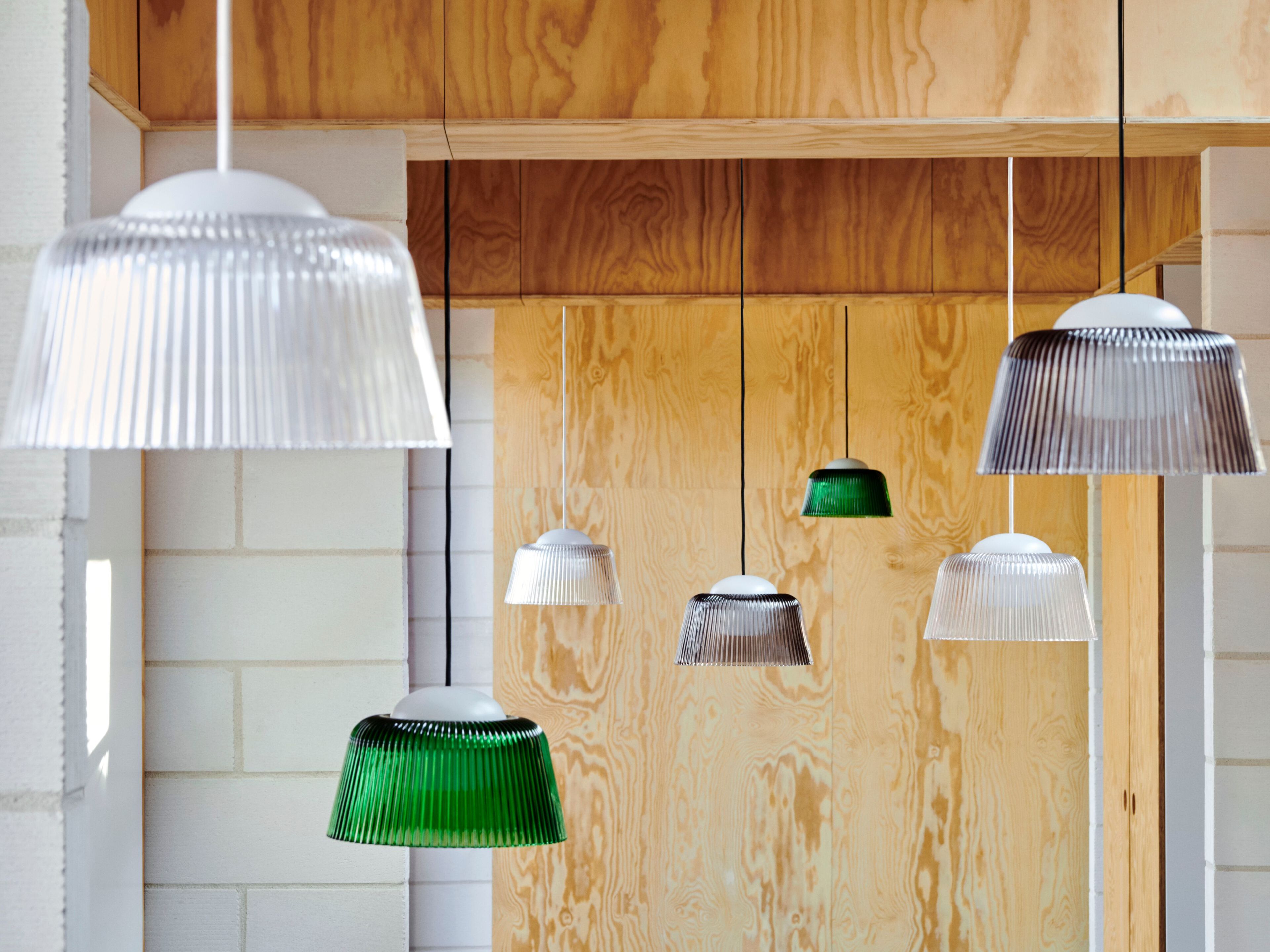 Стеклянный подвесной светильник Hay BRIM ARCH-00097702 - Вид №14