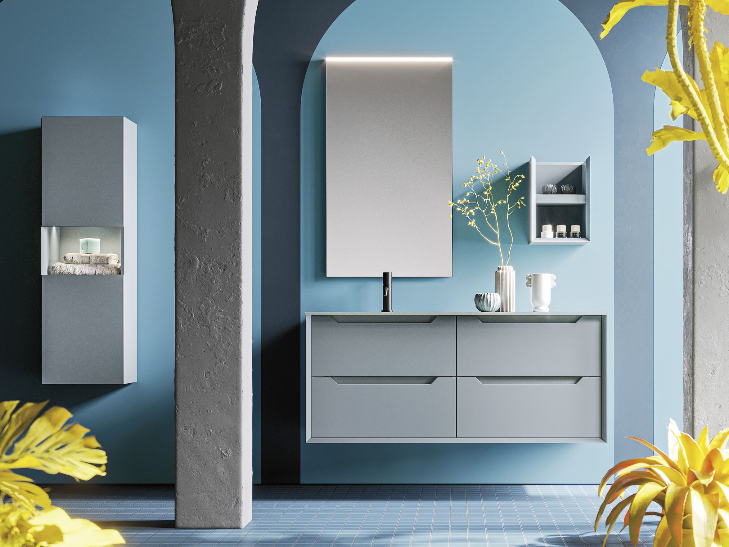 Полная мебель для ванной комнаты Arbi Arredobagno мастер ARCH-00136804