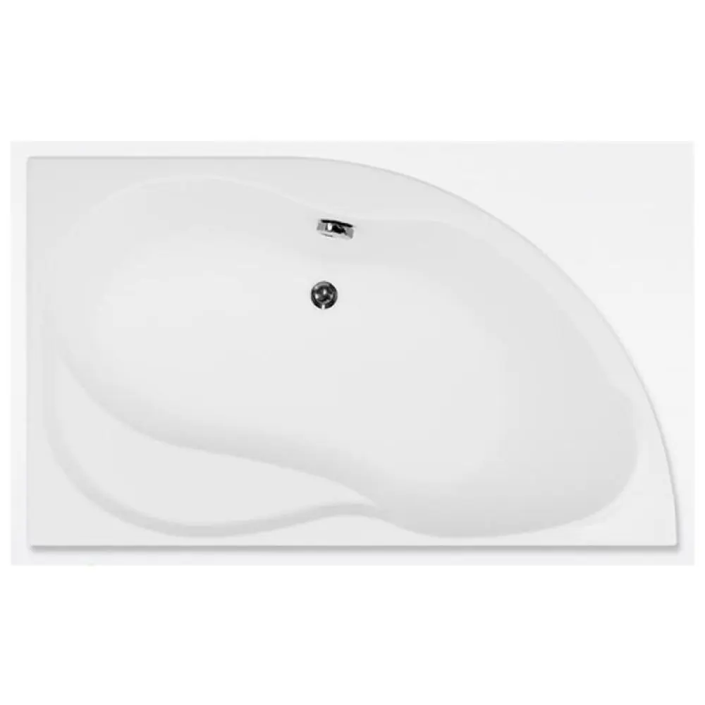 Ванна правосторонняя Aquanet Брава акрил 150х90 см 14212151 STLM-2148138 - Вид №1
