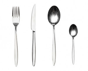 OrenokSET 48 Набор столовых приборов на 12 персон /ложка , вилка, нож, чайная ложка/ 48 предметов, сталь Now's Home