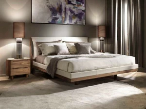 Arte Brotto Двуспальная кровать с мягким изголовьем Leonardo L975