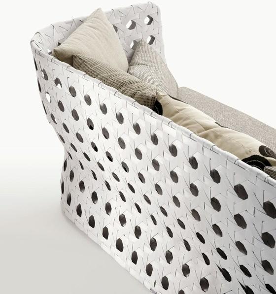 B&B Italia Outdoor 3-х местный полиэтиленовый диван Canasta sun-id-1417539 - Вид №3