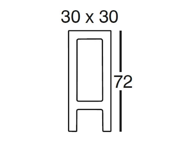 Стул из смолы Vondom Jut ARCH-00010198 - Вид №2