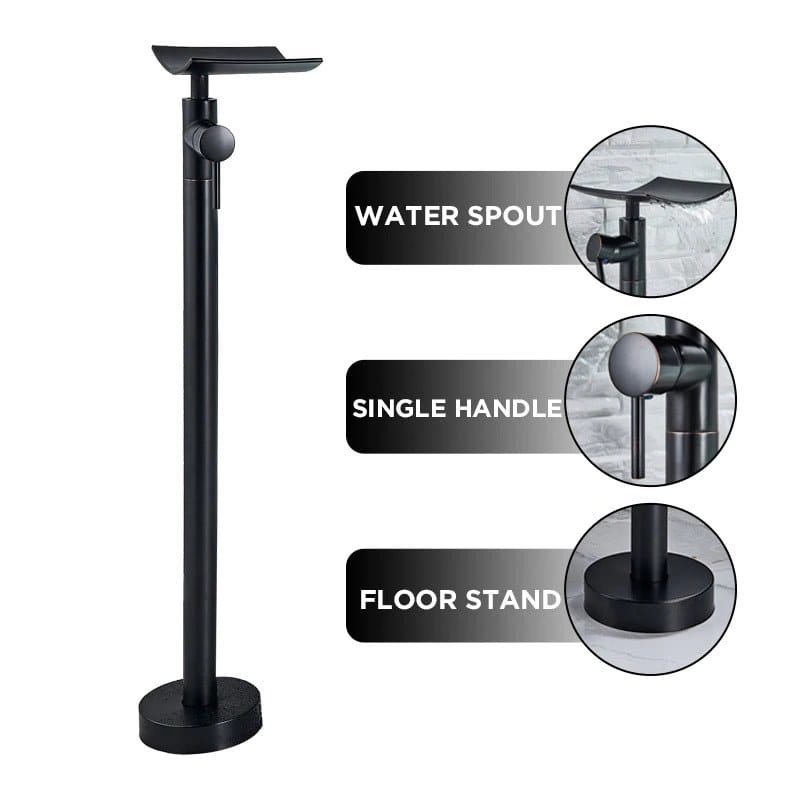 Латунный смеситель для ванны с водопадом Fontana Showers FS1388 ARCH-00085528 - Вид №3