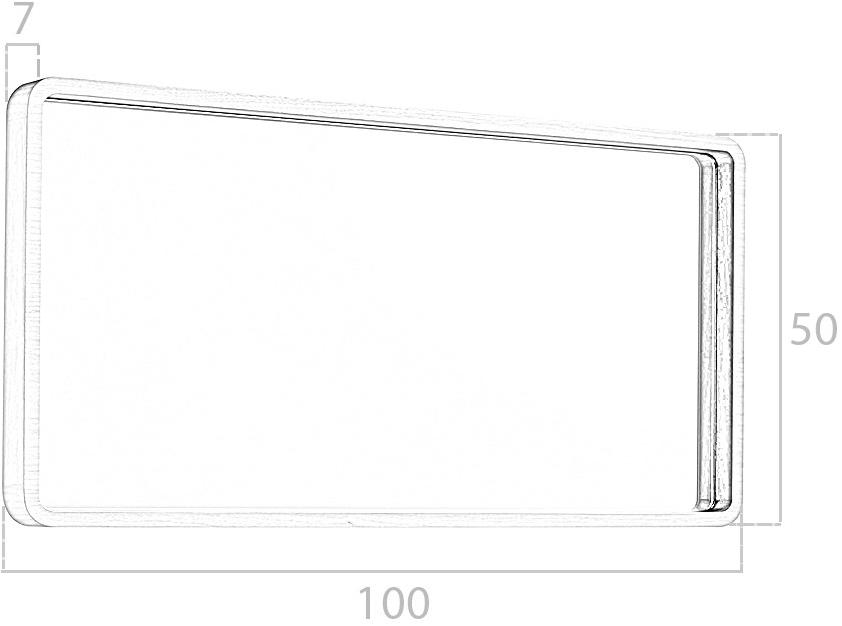 Angel Cerdá Прямоугольное зеркало в настенной раме Nature life 3035 136-g Angel Cerda - Вид №3