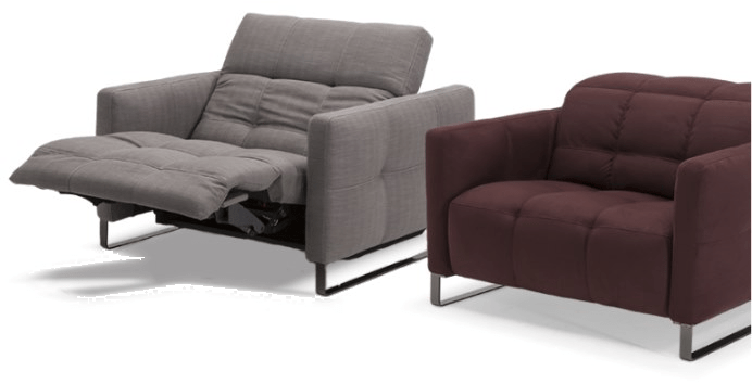 Natuzzi Кресло из мягкой ткани с подлокотниками Philo sun-id-1374165 - Вид №5