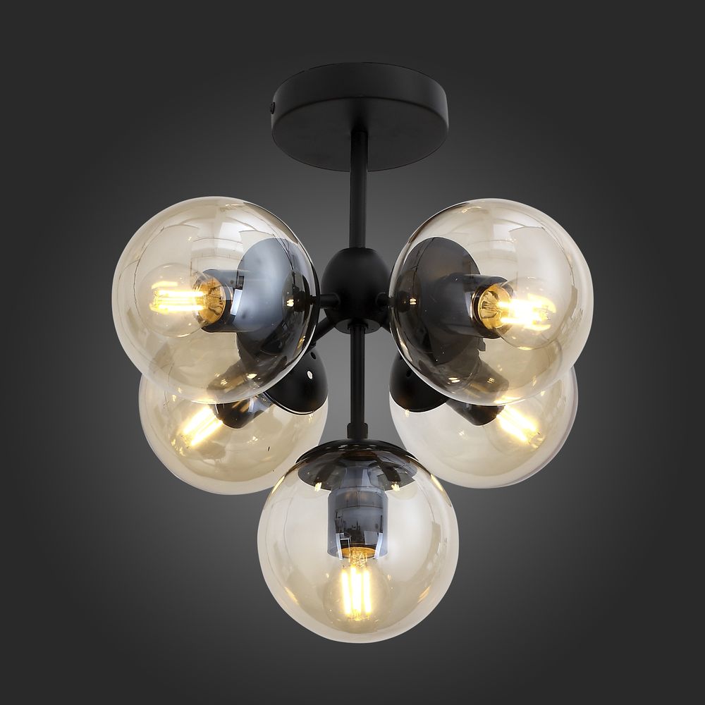 Потолочная люстра ST Luce Stampo SL549.402.05 ST LUCE STAMPO 058968 Серый  - Вид №1