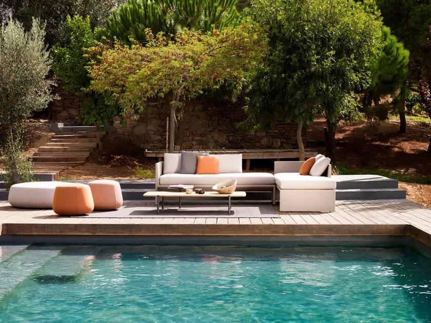 TRIBÙ Круглый садовый пуф Nomad C05032w/33w/34w - Вид №3