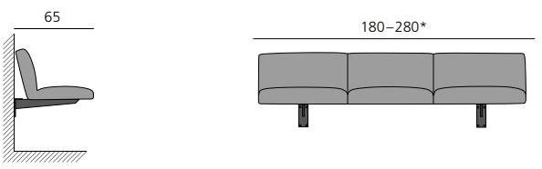 more Скамья из мягкой кожи со спинкой Sova sun-id-1393352 - Вид №5