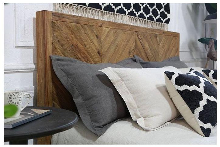 Arrediorg.it® Двуспальная кровать из массива дерева Woodside Ah101-15  - Вид №2