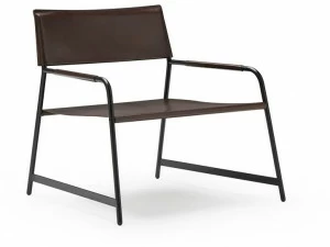 José Martínez Medina Кожаное кресло с подлокотниками Blacktone