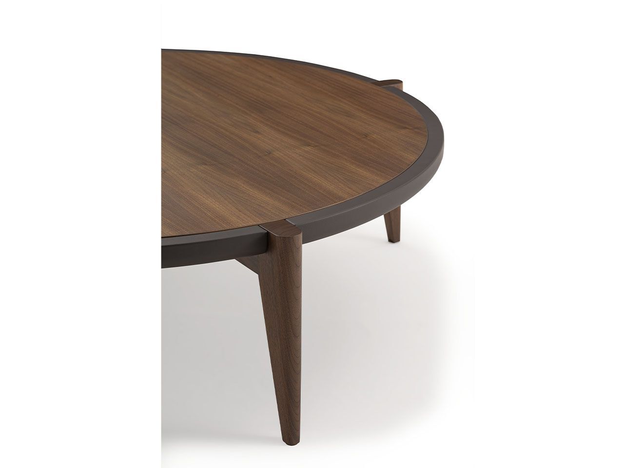 Круглый деревянный журнальный столик Turri Kyma ARCH-00114052 - Вид №2