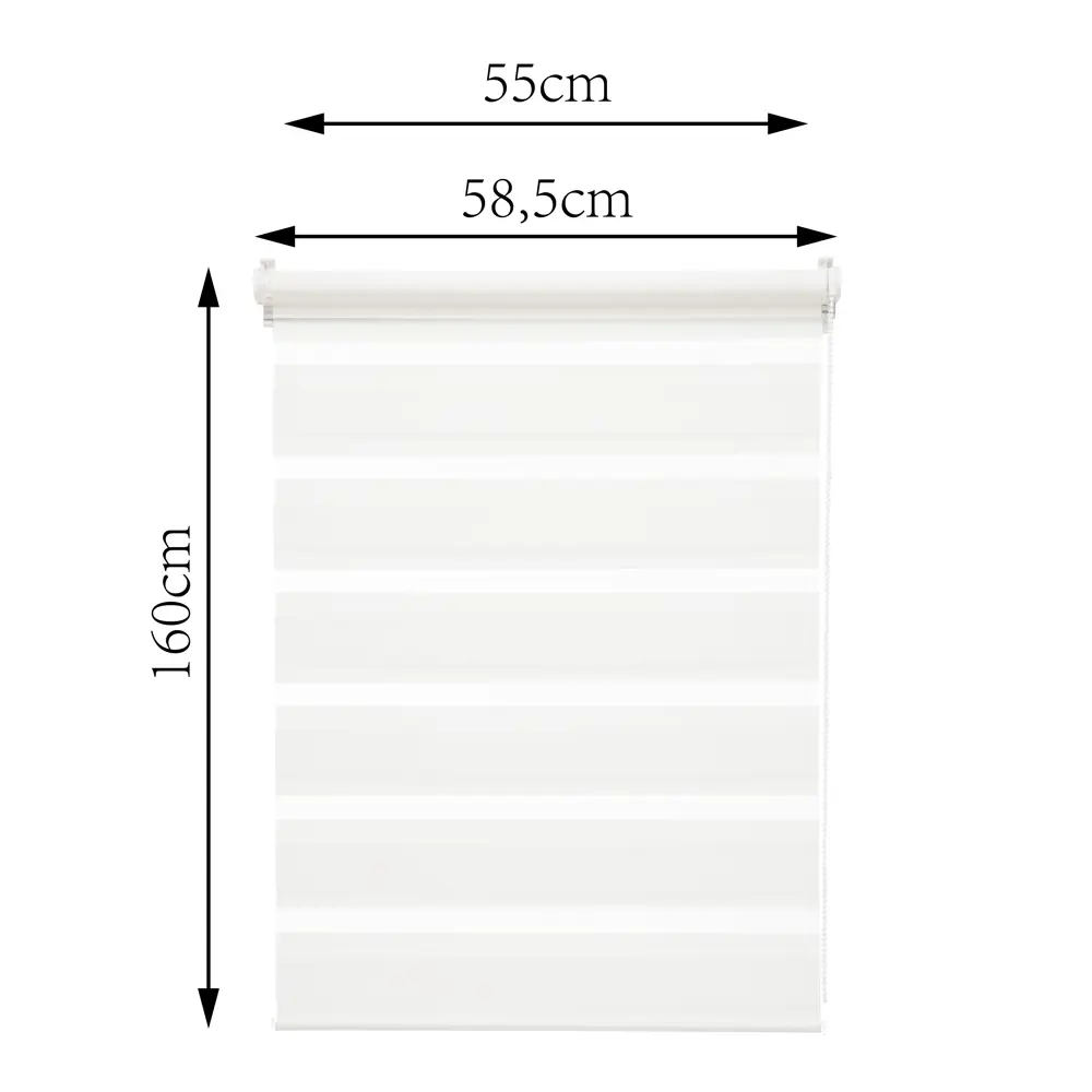 INSPIRE Peter - Рулонная штора день-ночь для идеального освещения 85225700 STLM-0060134 - Вид №3