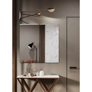 Зеркало для ванной Omega Glass 90 см квадратное