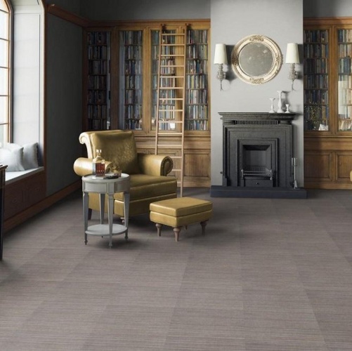 Виниловый ламинат Tarkett Lounge Fabric Дизайнерский с брашью (Текстурированная) 457,2х457,2 мм 1000901225 - Вид №3