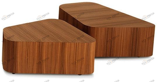 Poltrona Frau Журнальный столик из орехового дерева La collezione - divani e poltrone sun-id-1483063