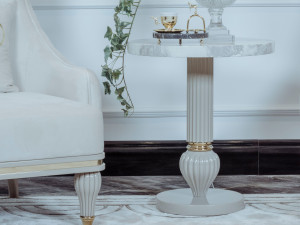 Круглый журнальный столик