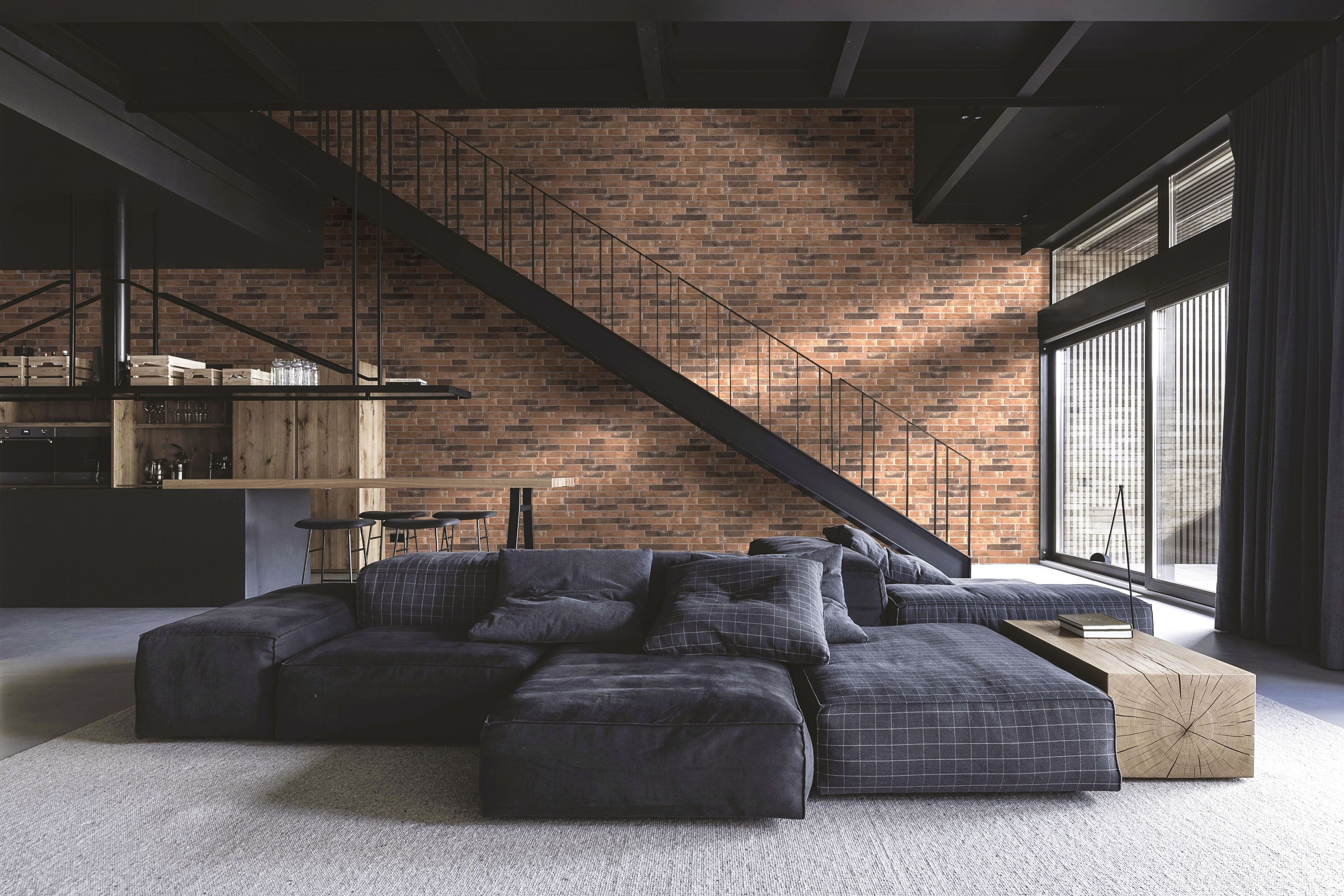 Керамогранит с эффектом кирпича KERADOM ARGILLE ARCH-00071055 - Вид №13