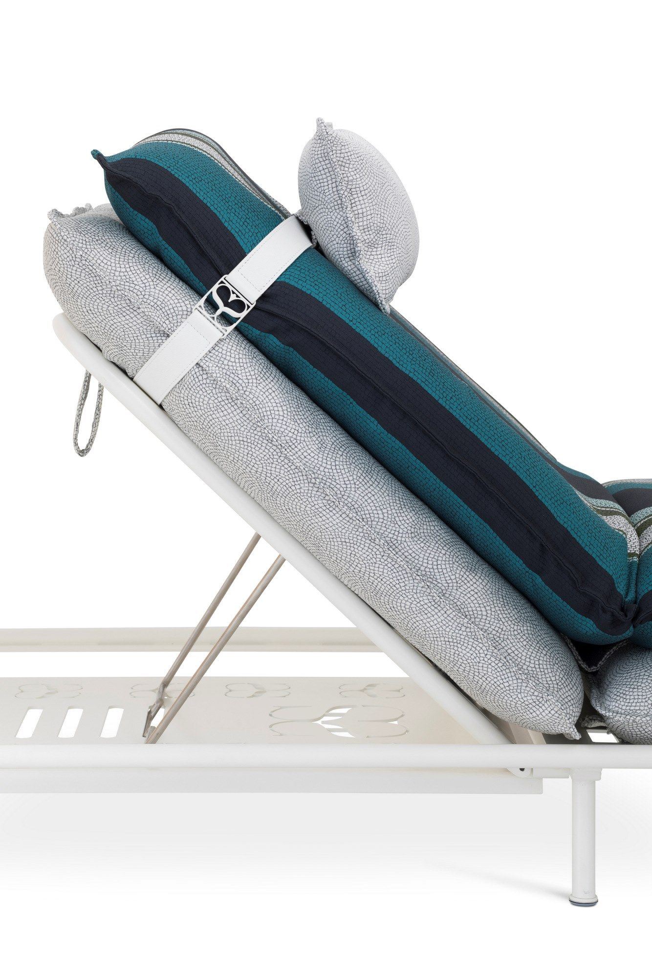 Тканевая откидная Садовая кровать с колесами Sicis Lipari ARCH-00043599 - Вид №4