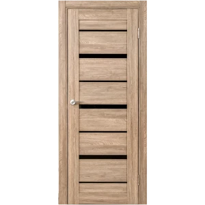 Комплект двери Тренто остекленная 90x200 см ПВХ цвет дуб европейский с добором 150 мм