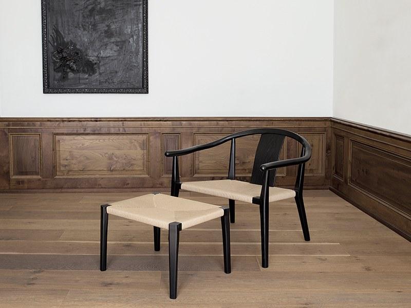 NORR11 Стул с подлокотниками из ясеня с веревочным сиденьем sun-id-1468991 - Вид №5