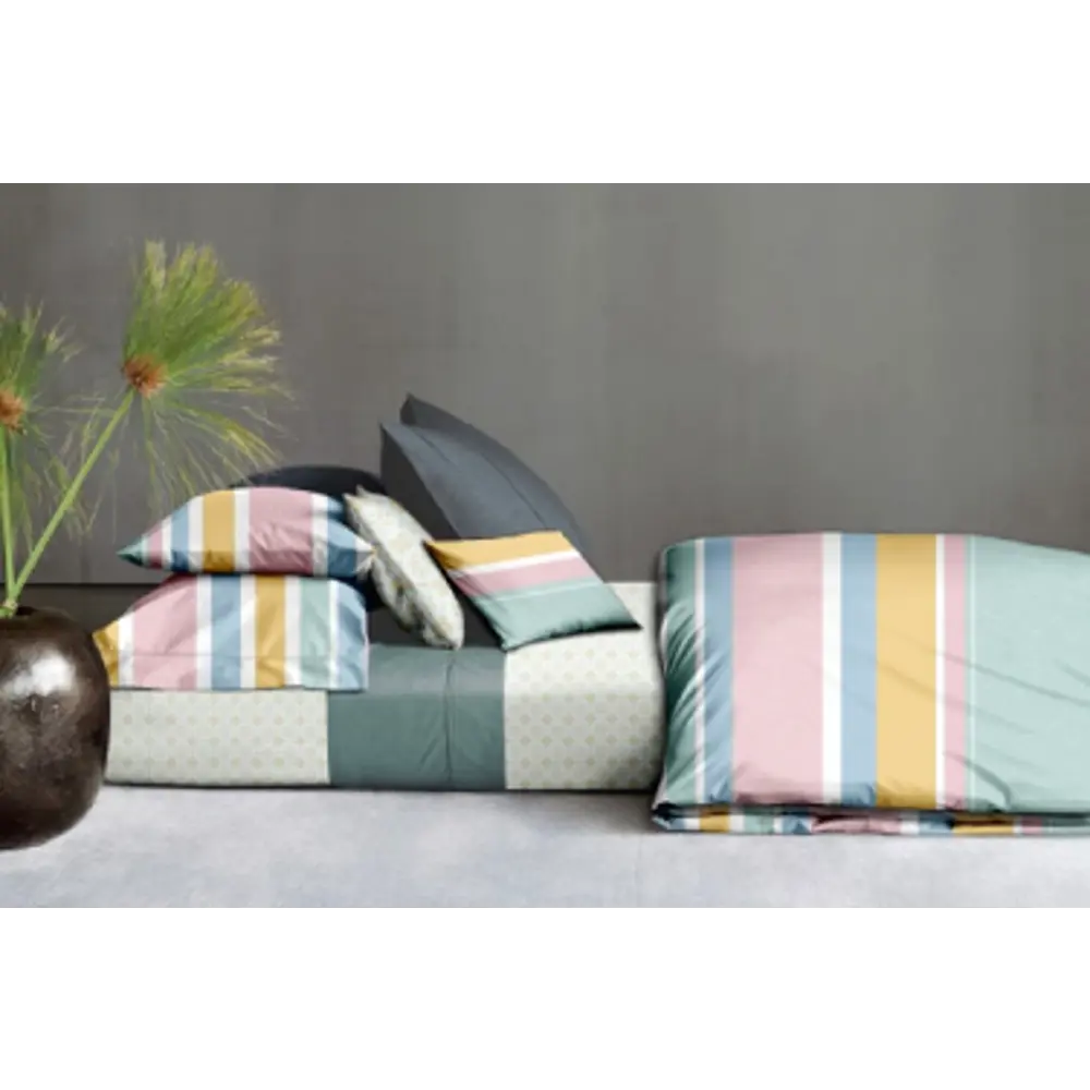 Комплект постельного белья Eclair Дольче двуспальный сатин разноцветный STLM-2174339
