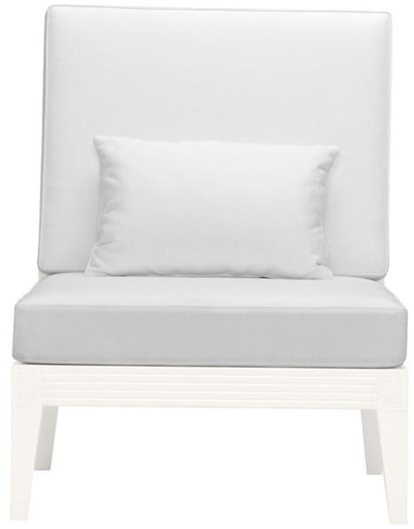 JANUS et Cie Центральный модуль из алюминия для модульного дивана Quadratl sun-id-1503476 - Вид №1